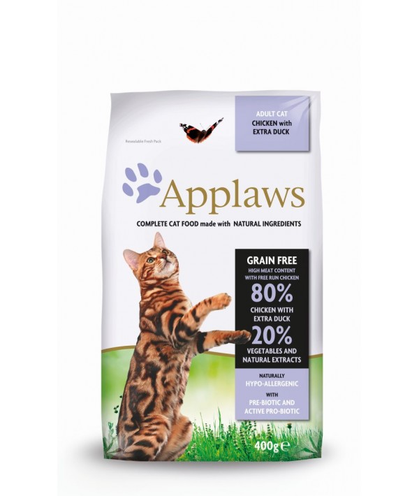 Applaws Chicken & Duck - karma dla kotów z kurczakiem i kaczką  400 g