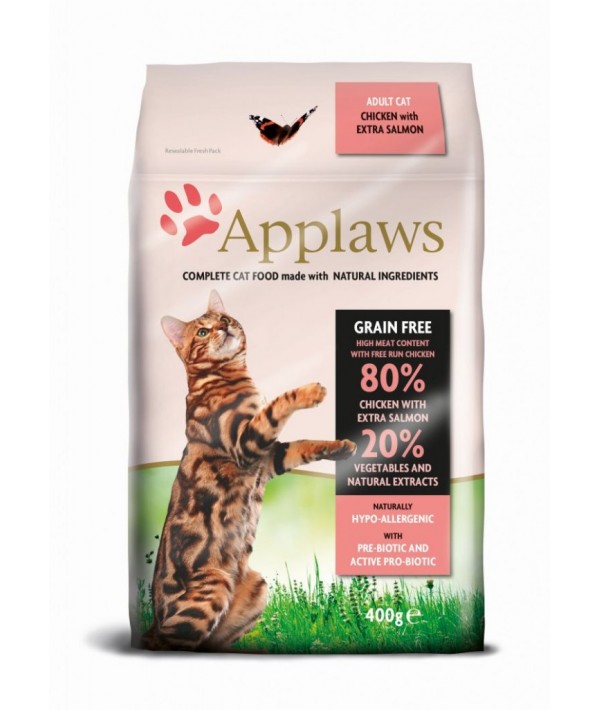 Applaws Chicken & Salmon - karma dla kotów z kurczakiem i łososiem 400 g