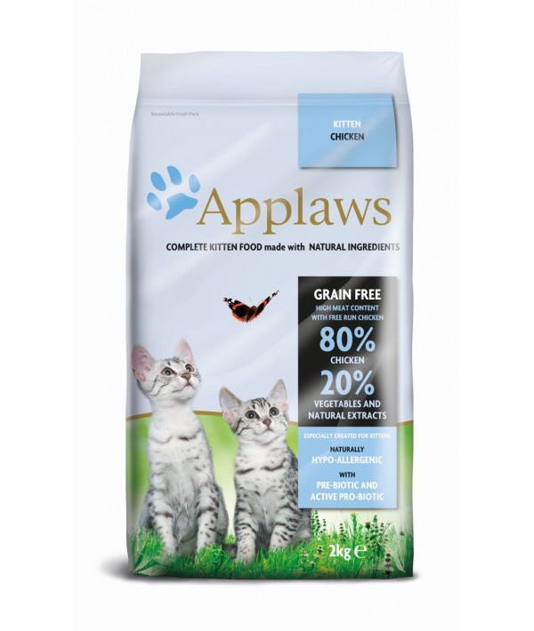 Applaws Chicken Dry Kitten Food - karma dla kociąt z kurczakiem 2 kg