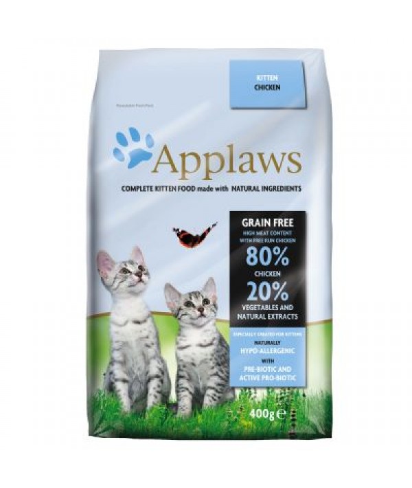 Applaws Chicken Dry Kitten Food - karma dla kociąt z kurczakiem 400 g