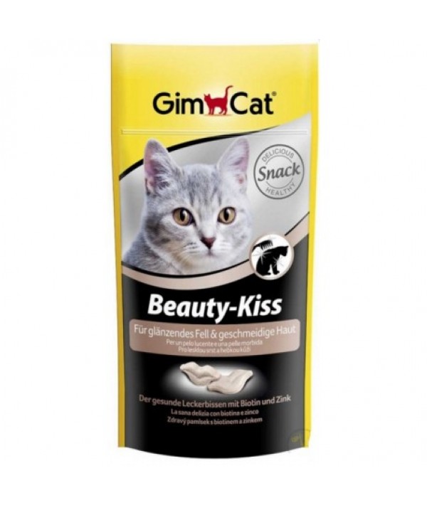 Gimcat Beauty-Kiss - przysmak z biotyną, cynkiem i witaminami