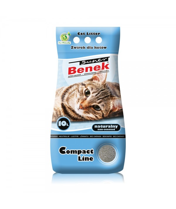 Super Benek Compact żwirek naturalny 10 l