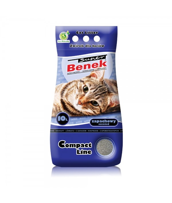 Super Benek Compact żwirek zapachowy 10 l